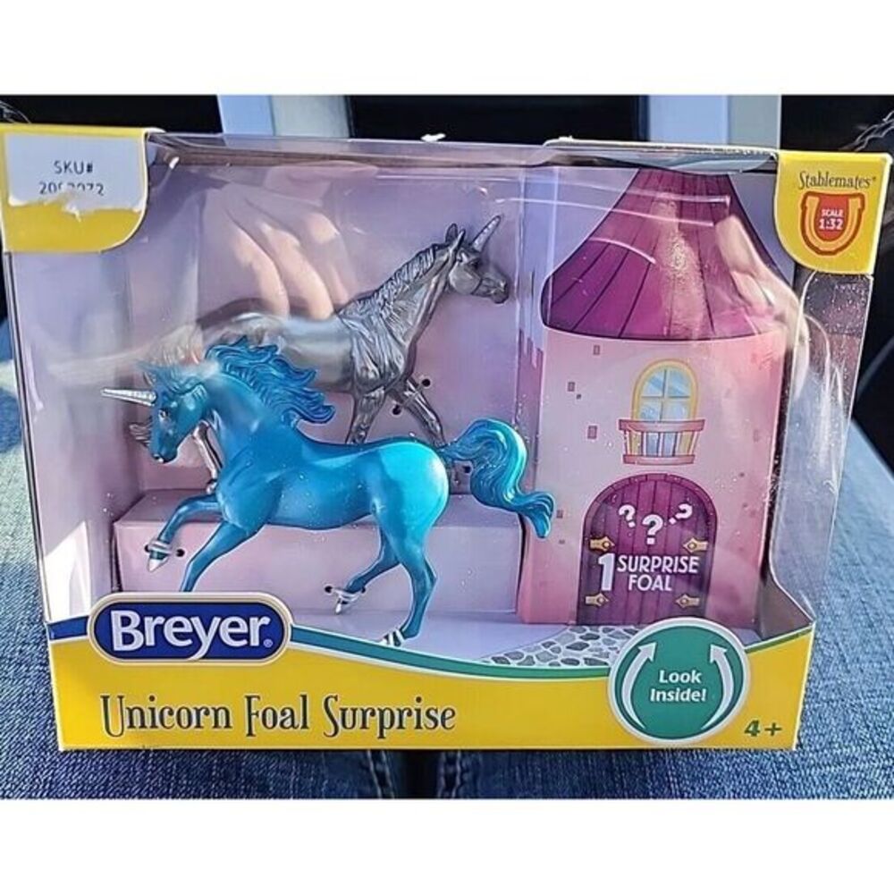 Breyer Stablemate 2023 Mystery Unicorn Foal Surprise- Moonlight Coast Family‎